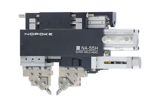 The pneumatic clamping welding head used in precision resistance welding